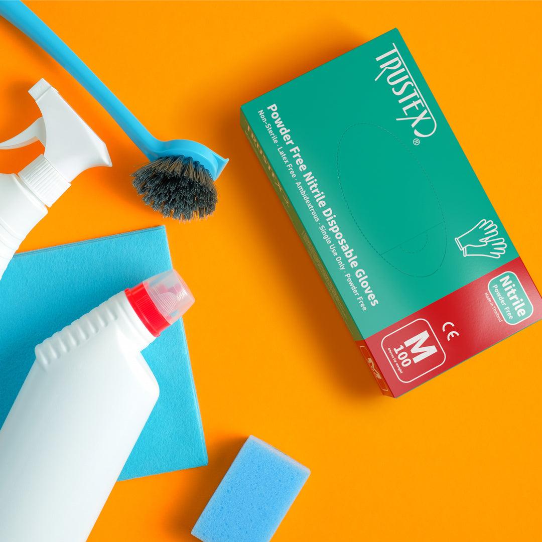 Trustex Medical Gloves | Powder Free | Box of 100 | Size Small