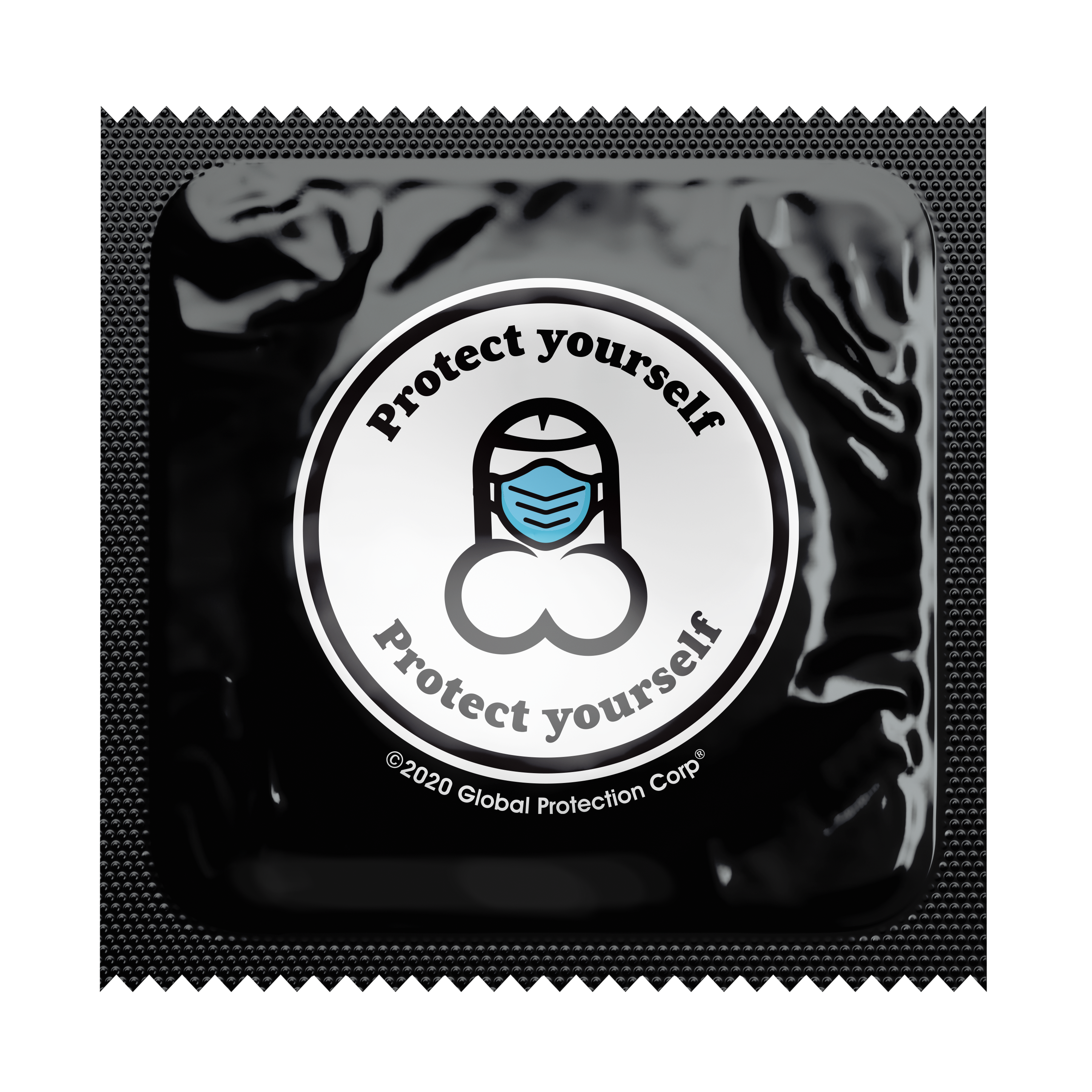 "Wear Your Mask" Condoms, Bag of 50