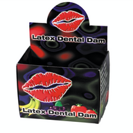 TRUST® (formerly LIXX) Grape Latex Dental Dams, Box of 100