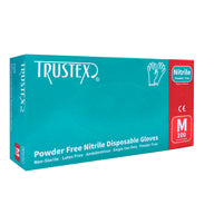 Trustex General Purpose Gloves Medium, Latex-Free & Powder-Free, Box of 100