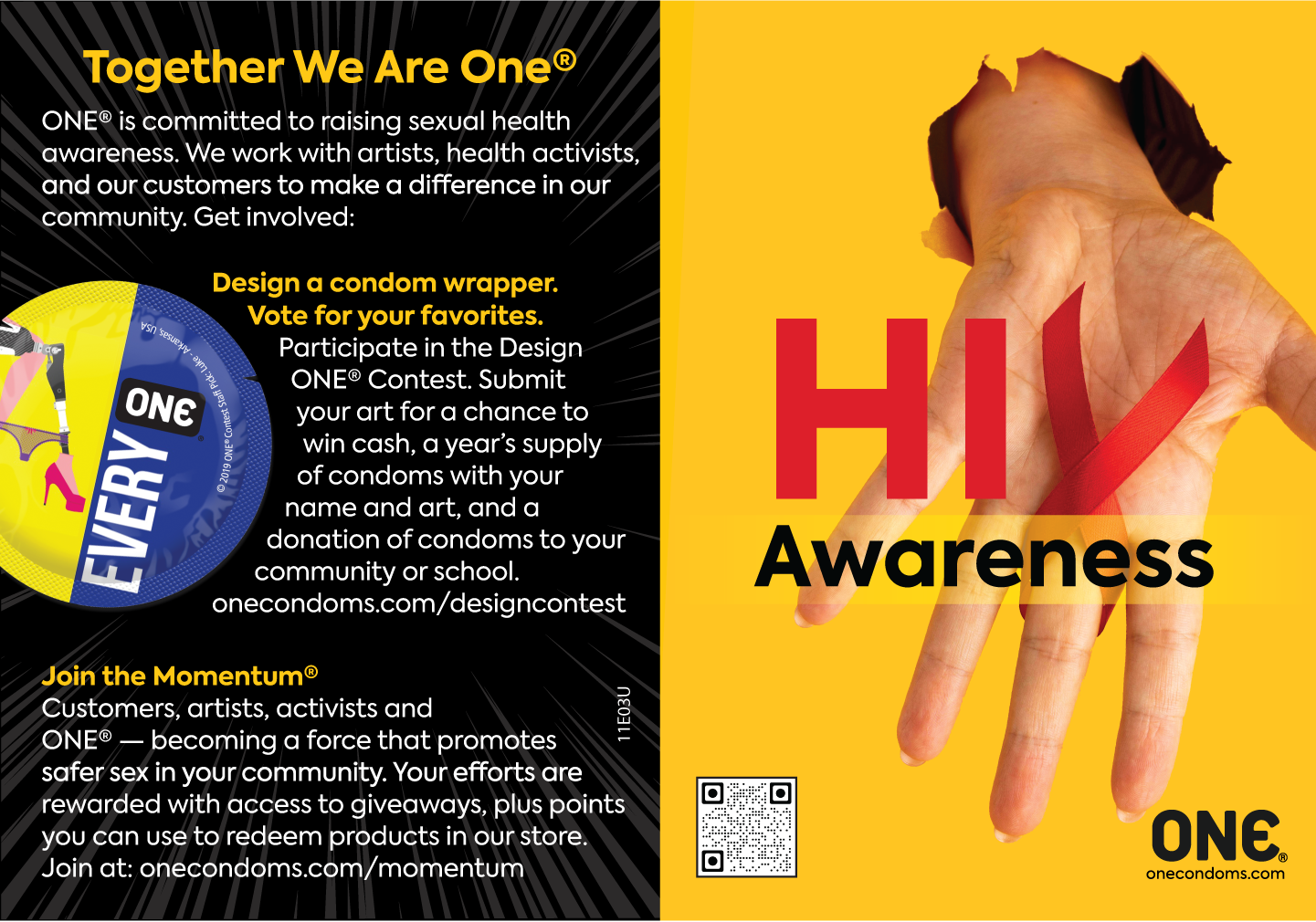HIV/AIDS Awareness Pamphlets,  Pack of 100