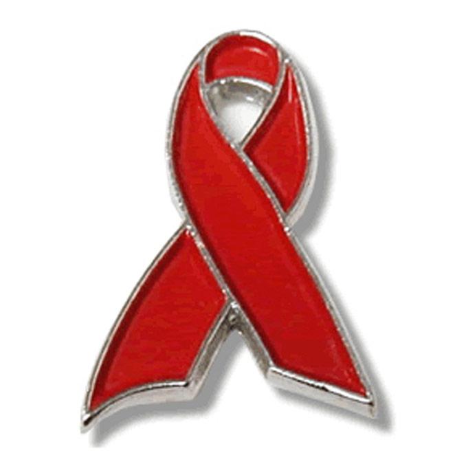 Red Ribbon Pin