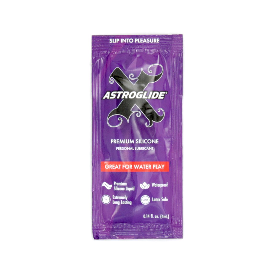 Astroglide X 2.5ml Foil Packs, Case of 1000