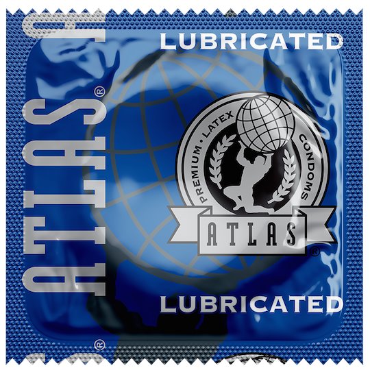 Atlas® Ultra-Lubed Condoms, Case of 1000