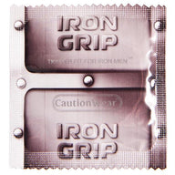 Caution Wear Iron Grip Snug Fit Condoms, Case of 1000
