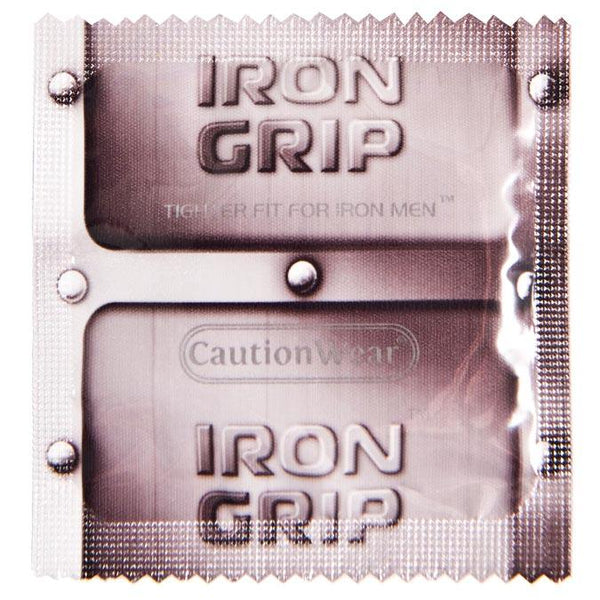 Caution Wear Iron Grip premium latex condoms ❤️ WorldCondoms