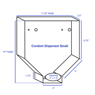 Small Condom Dispenser