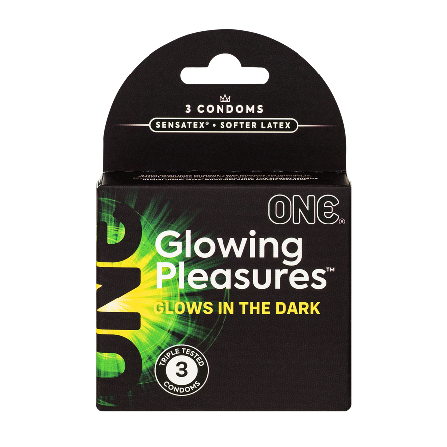 ONE® Glowing Pleasures 3-Pack, Case of 36