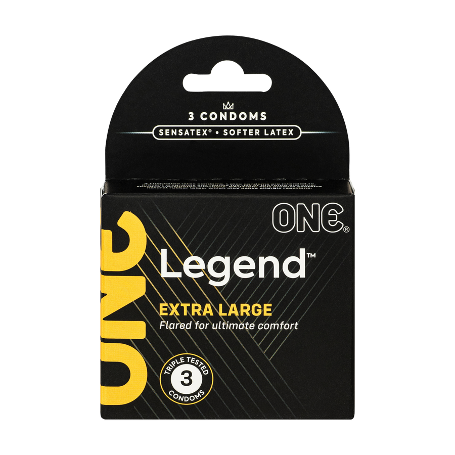 ONE® Condoms Legend 3-Pack, Case of 36