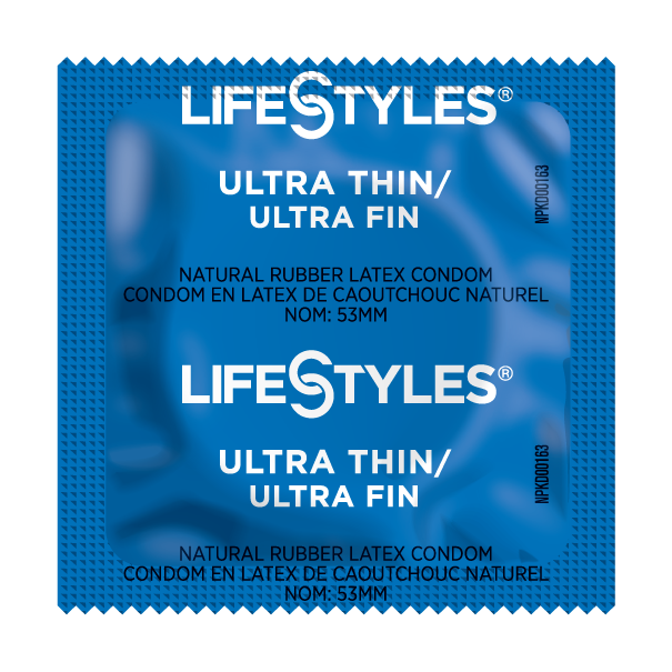 LifeStyles Ultra-Thin Condoms, Case of 1,008