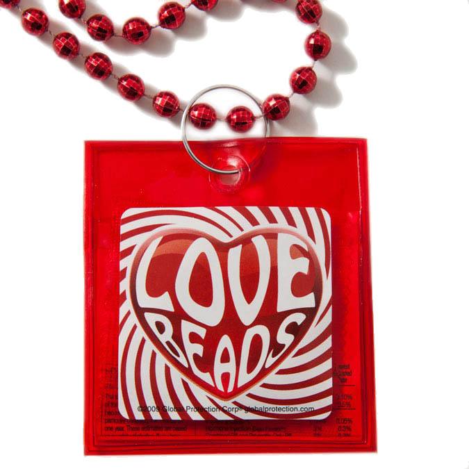 Love Beads Condom Beads, Box of 36