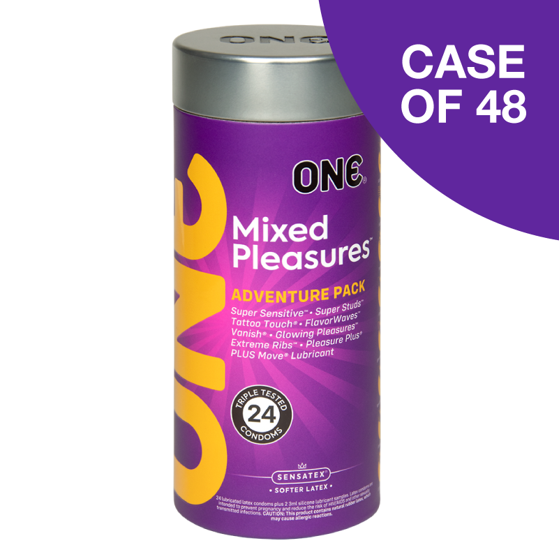 ONE® Mixed Pleasures™ 24-Pack, Case of 48