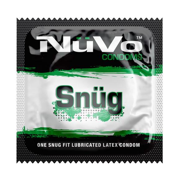 NuVo® Snug Condoms, Case of 1000