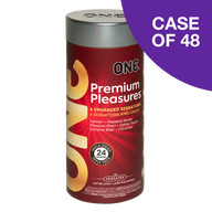 ONE® Premium Pleasures™ 24-Pack, Case of 48