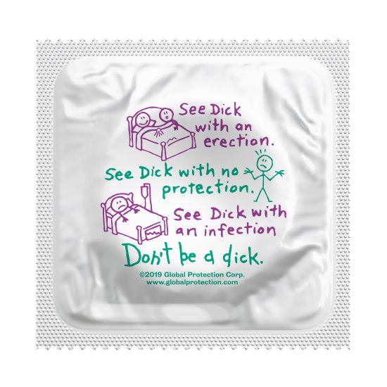 See Dick (Infection) Condoms,  Bag of 50