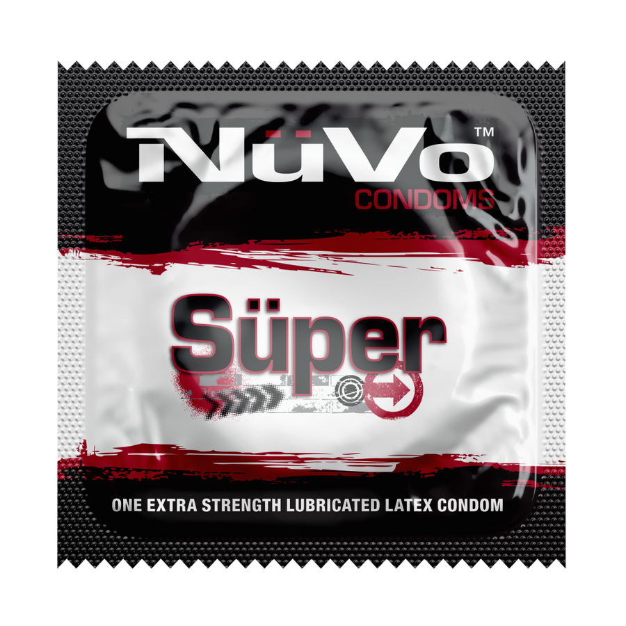 NuVo® Super (extra strong) Condoms, Case of 1000