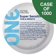 ONE® Super Sensitive™, Contest Collection, Case of 1000