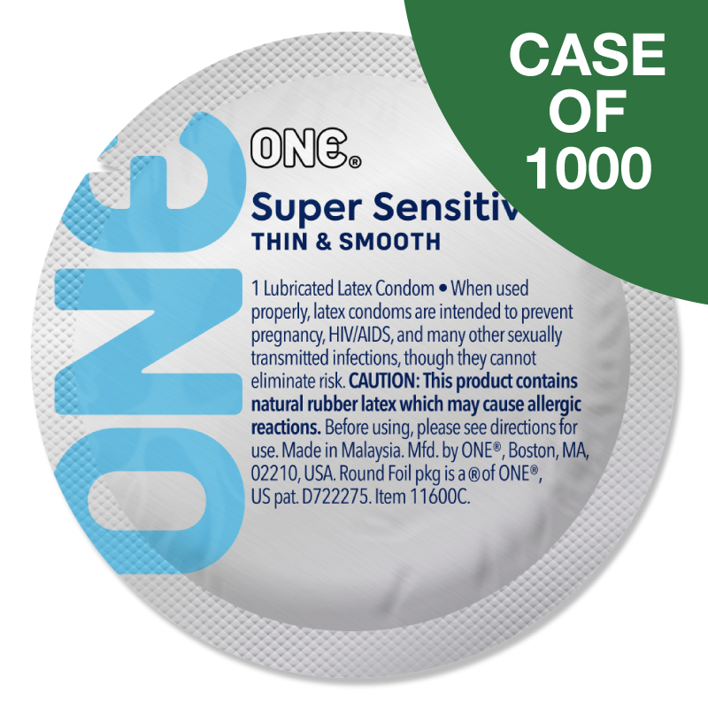 ONE® Super Sensitive™, Contest Collection, Case of 1000