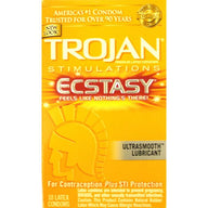 Trojan Stimulations ECSTASY 10pks,  Bundle of 4