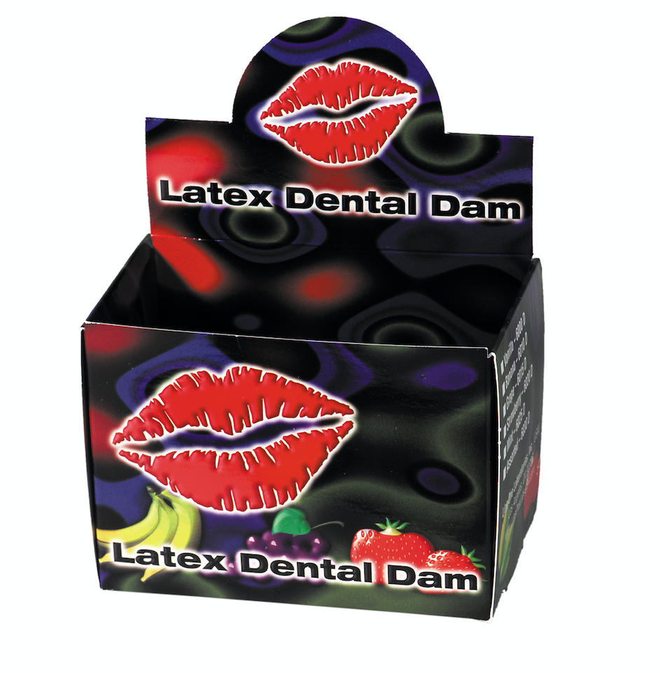 TRUST® (formerly LIXX) Mint Latex Dental Dams, Box of 100