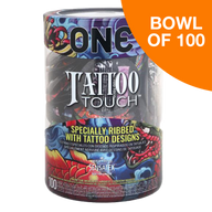 ONE® Tattoo Touch, Bowl of 100