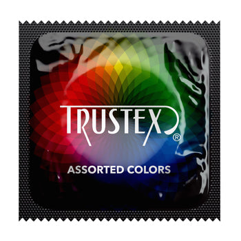 Trustex Colors Condoms 12-Packs, Case of 48
