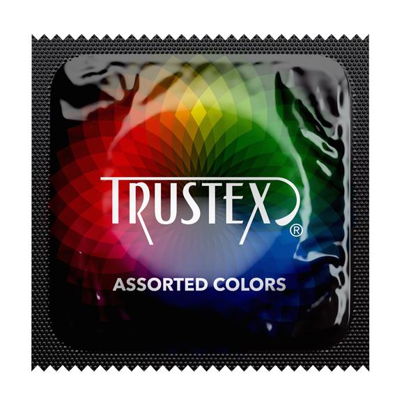 Trustex Assorted Colors,  Case of 1000