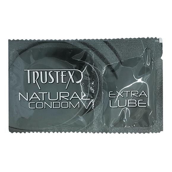 Trustex Natural Condom/Lube Combo: Case of 1,000