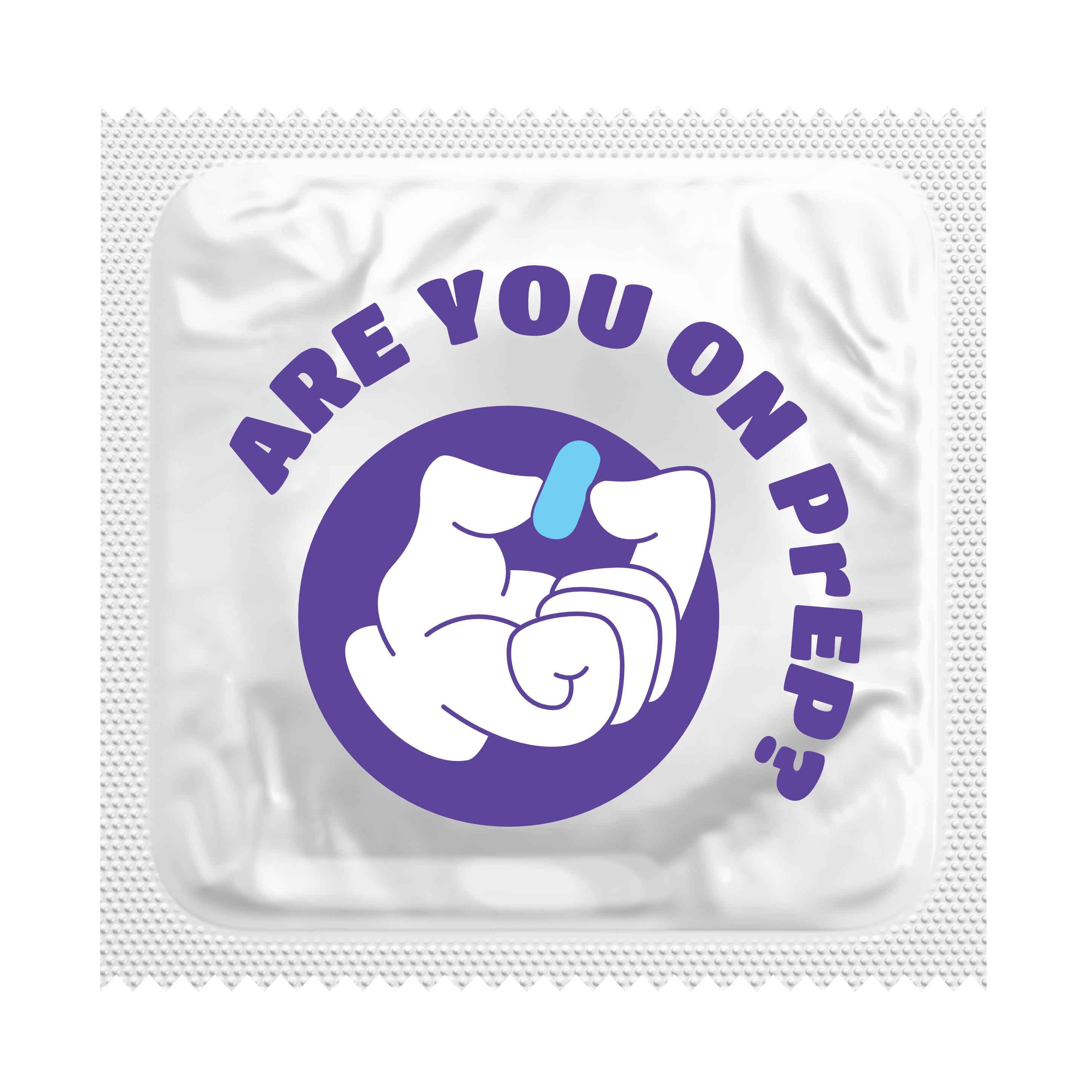 Are You on PrEP? HIV Awareness Condoms, Bag of 50