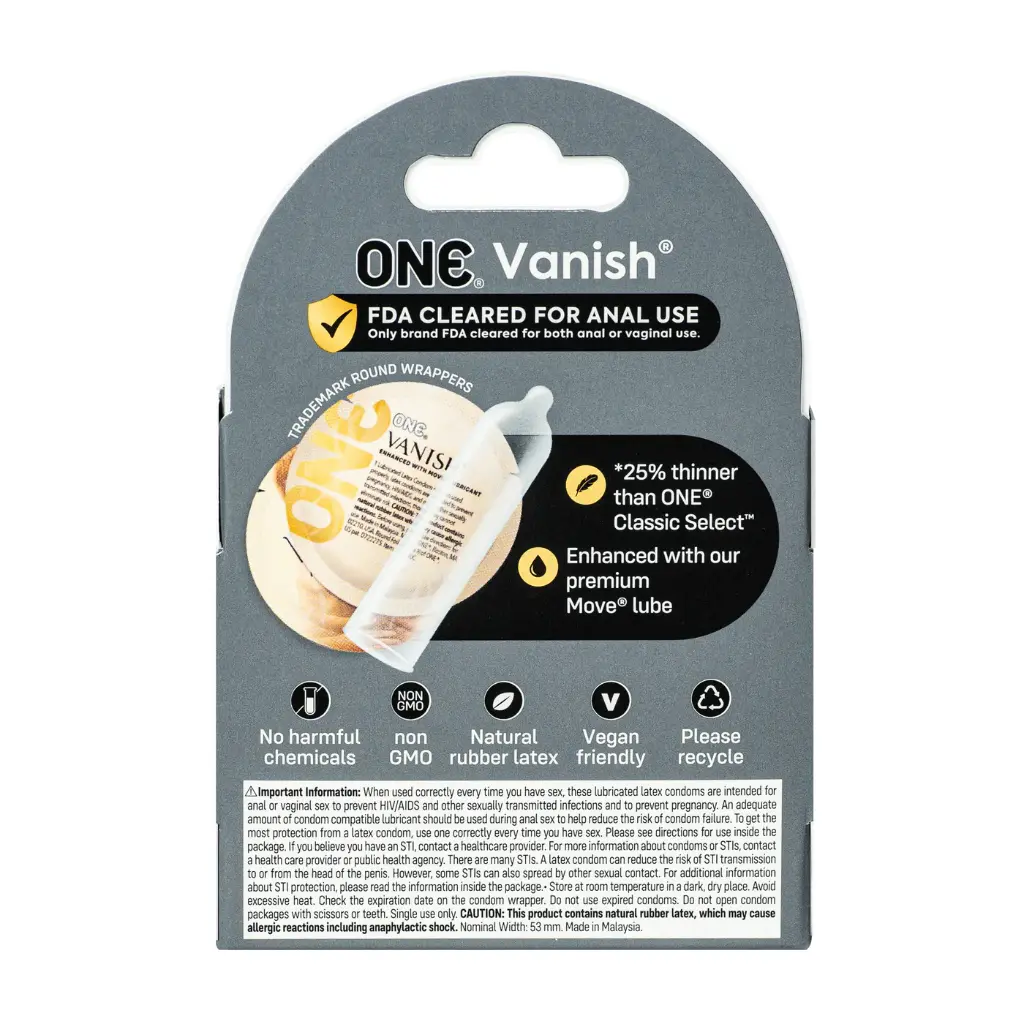 ONE Vanish 3-Pack, Case of 36