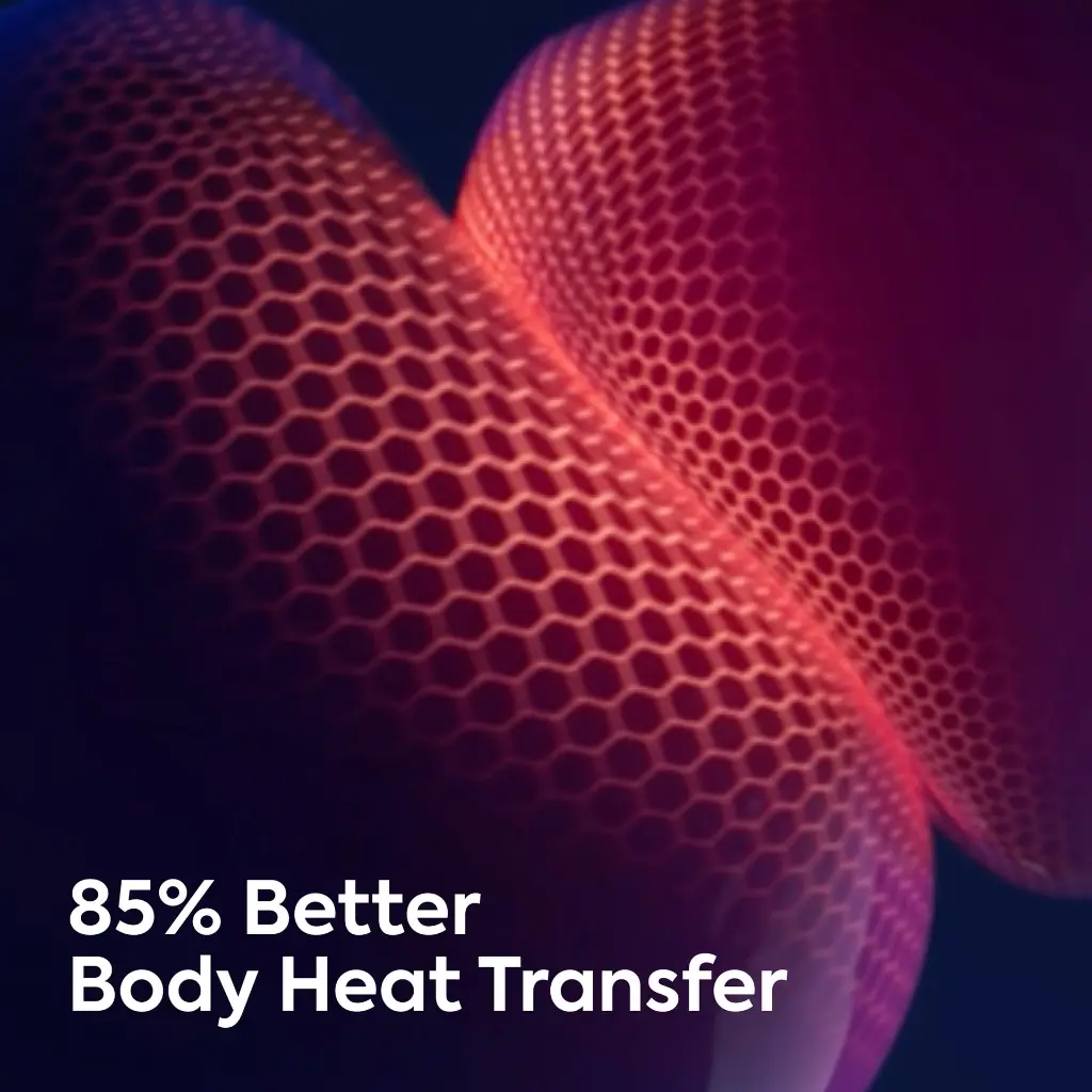 8 - ONE® Flex has 85_ better body heat transfer.webp