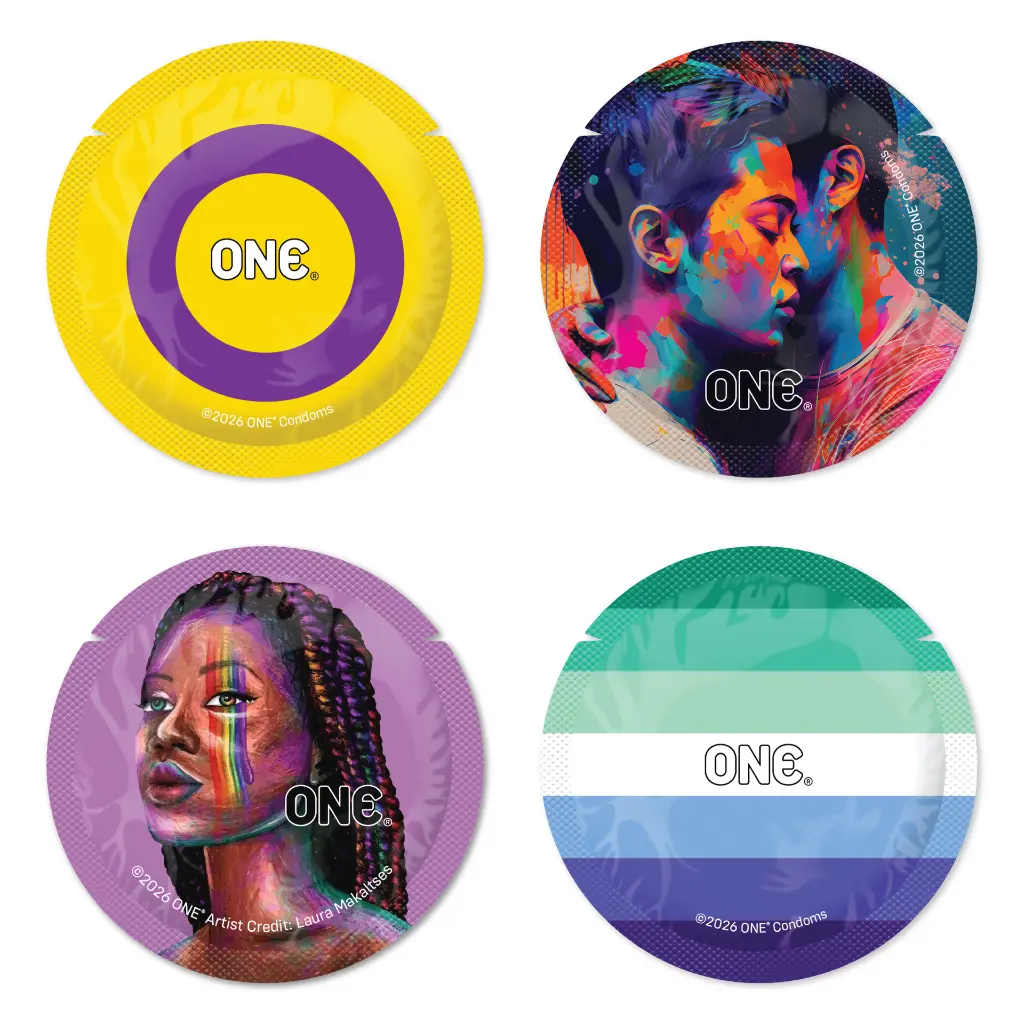 ONE® Condoms Super Sensitive - Unity Collection - Wrappers 5.webp