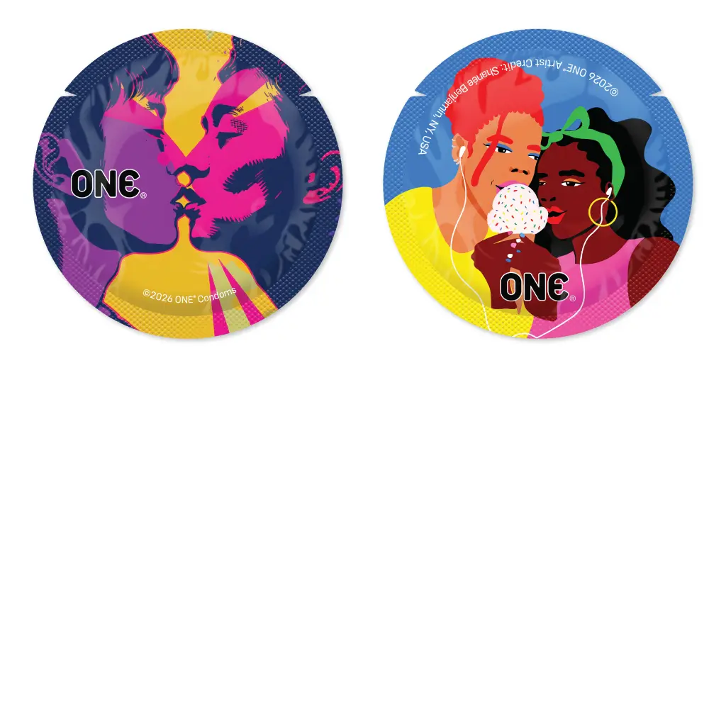 ONE® Condoms Super Sensitive - Unity Collection - Wrappers 6.webp