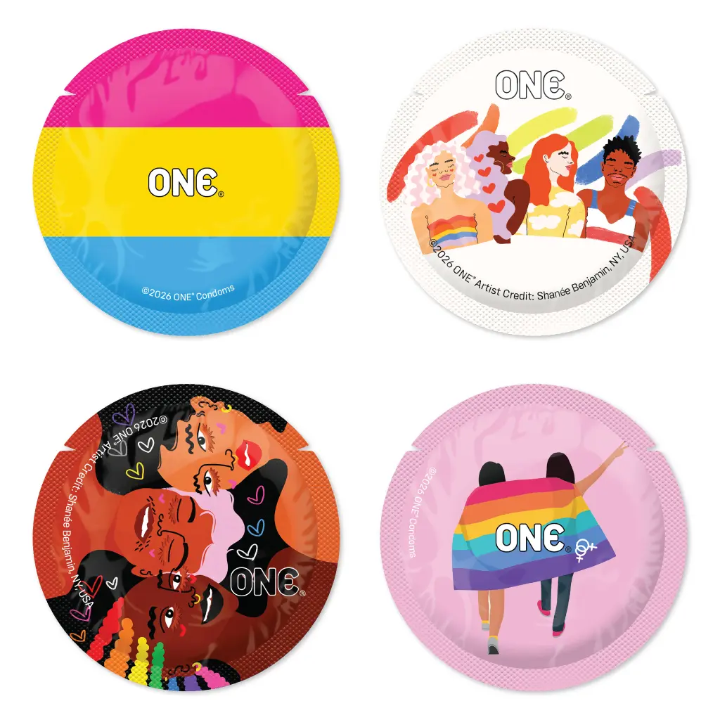 ONE® Condoms Super Sensitive - Unity Collection - Wrappers 4.webp