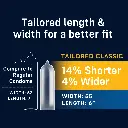 3-MyONE® Custom Fit® Tailored Classic 10-count condom comparison.webp