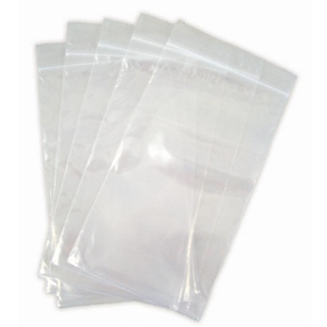 Ziplock 3"x5" Clear Bags, Pack of 100