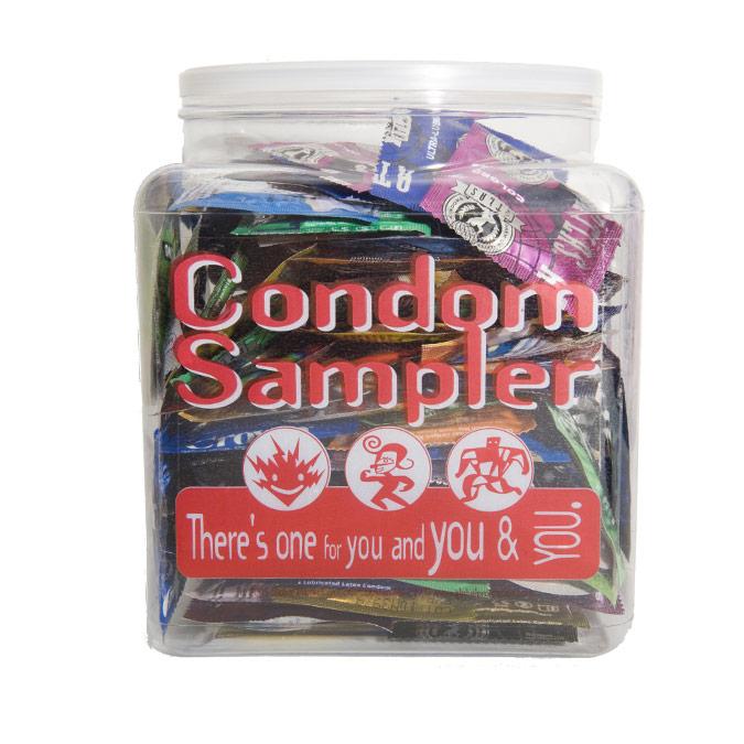 Assorted Condom Sampler, Bowl of 144