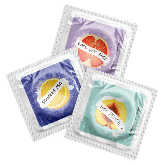 Fruit Basket Condoms, Bag of 50