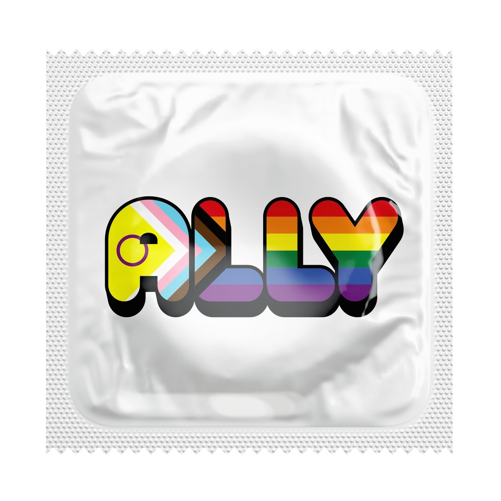 LGBTQ+ Ally Progress Pride Flag, Bag of 50