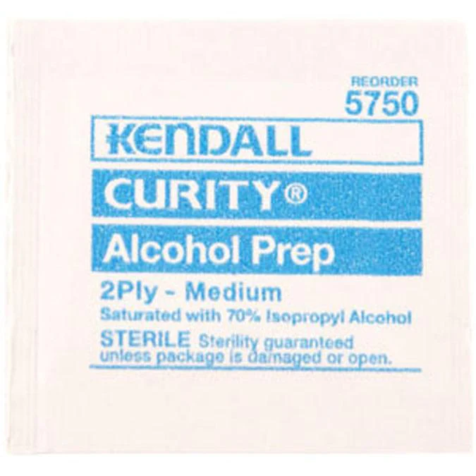 Alcohol Prep Pads, Case of 1,000