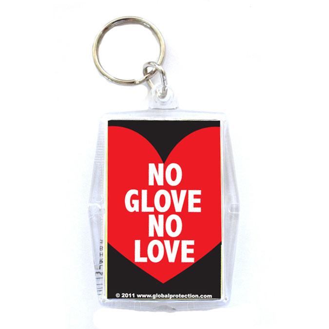 No Glove No Love Keypers, Bag of 10