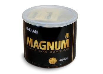 Trojan Magnum Condoms, Bowl of 48