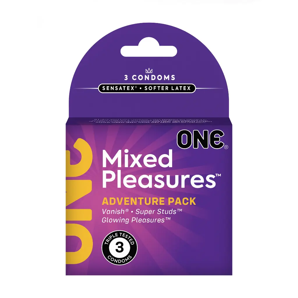 ONE Mixed Pleasures 3-Pack, Case of 36