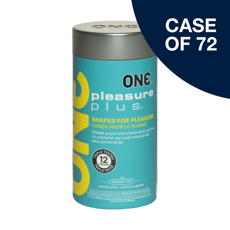 ONE® Pleasure Plus® 12-Packs, Case of 72