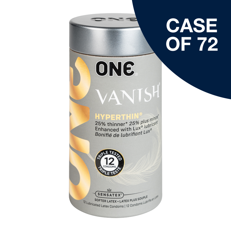 ONE® Vanish® Hyperthin® 12-Pack, Case of 72