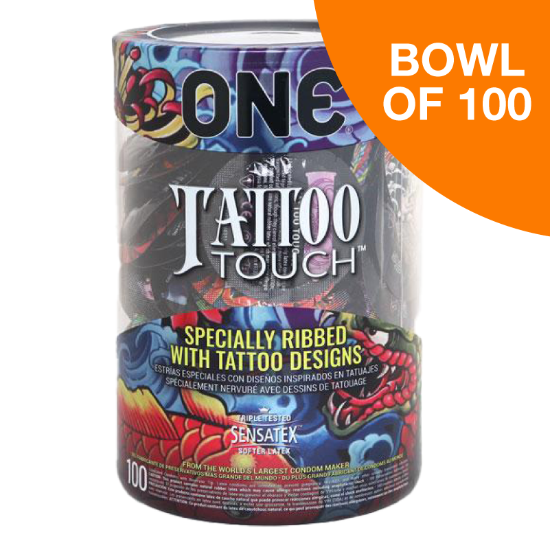 ONE® Tattoo Touch, Bowl of 100