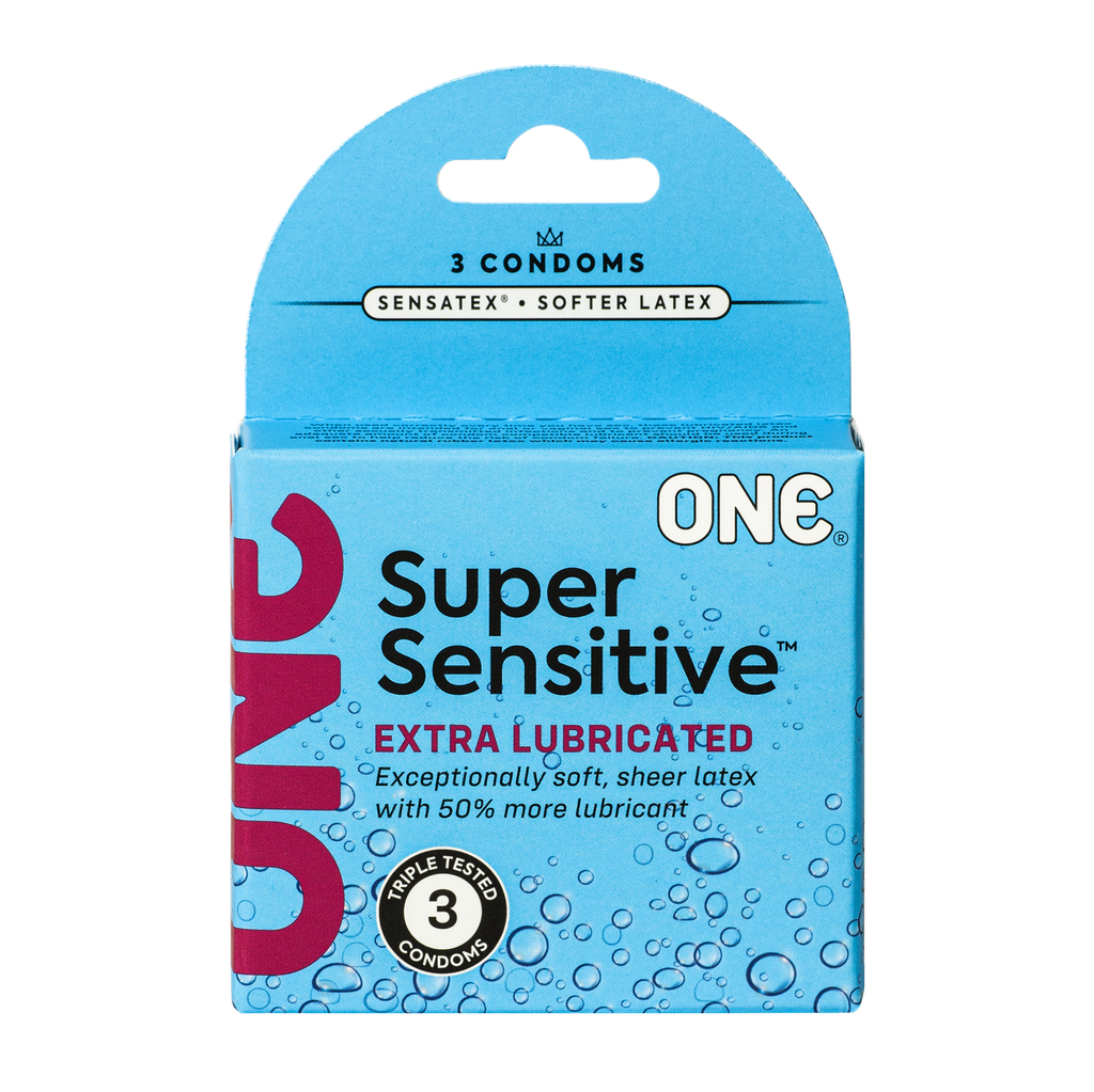 ONE Super Sensitive 3-Pack, Case of 36