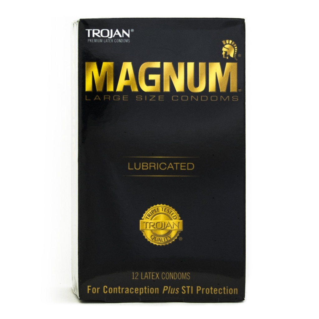 Trojan Magnum 12pks, Bundle of 4