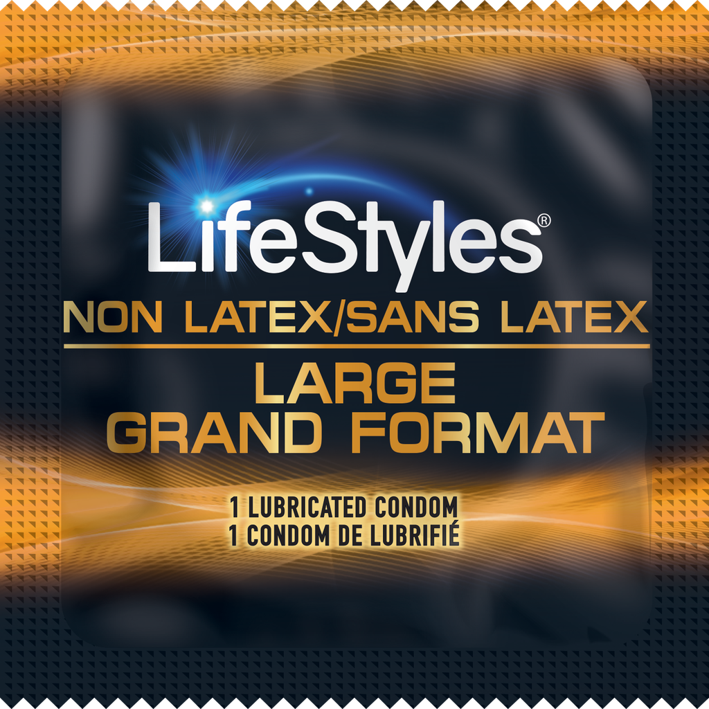 LifeStyles Large Non-Latex Condoms Case of 1008