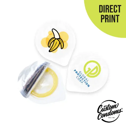 [CCB01] Custom Printed Buttercup Condoms